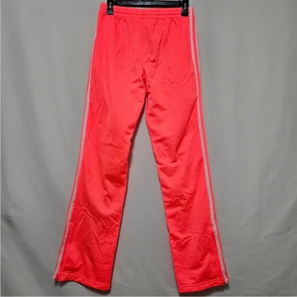 RETRO Adidas Originals Firebird Track Pant Coral/White BRAND NEW - Picture 3 of 12